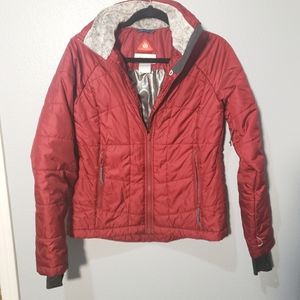 Women's Red Insulated Jacket